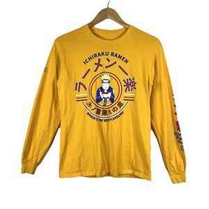 Naruto Shippuden Ramen T-Shirt Men’s Small Ripple Junction Long Sleeve Ichiraku